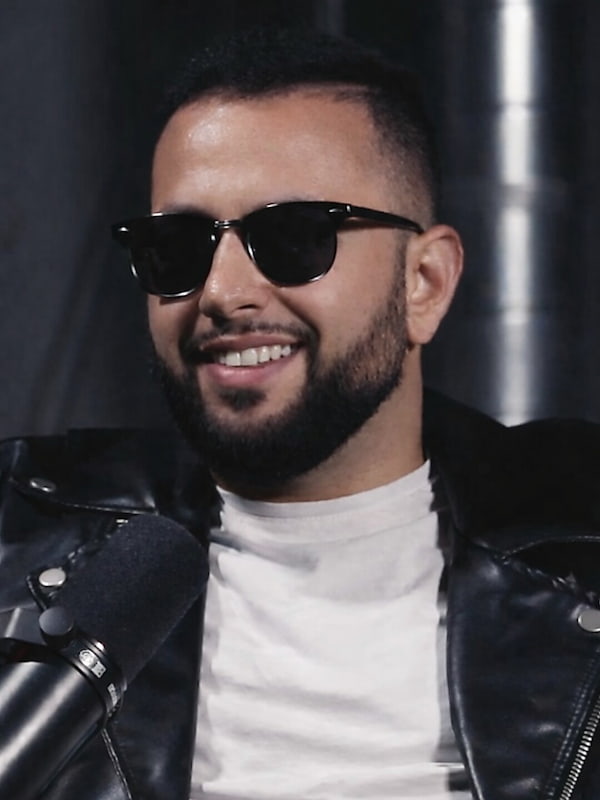 Portrait of Benjamin Soleimani, known as Benj, for an interview feature.