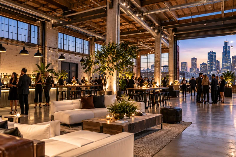 Industrial Event Spaces in Los Angeles: Warehouses, Lofts and Flexible Venues