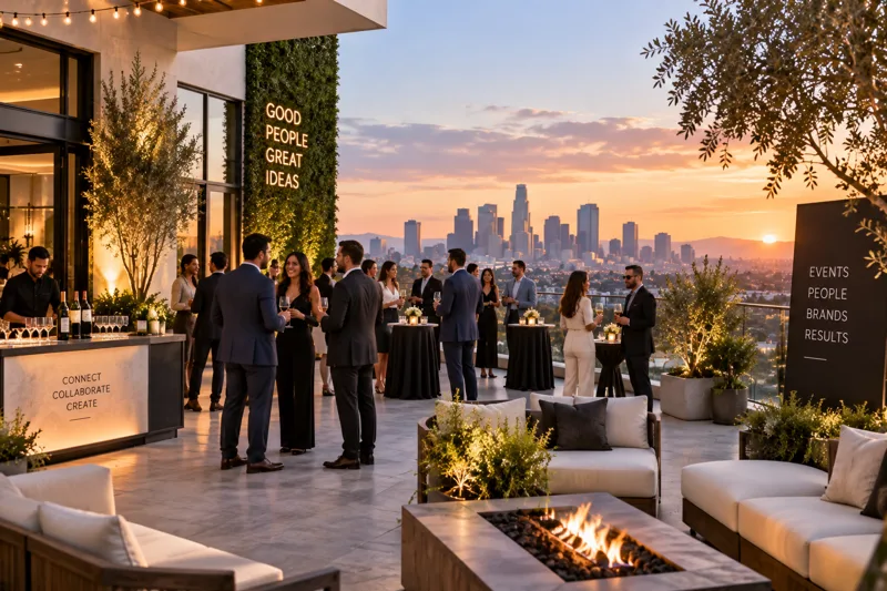 Los Angeles Corporate Event Venues: Meetings, Dinners, Networking and Company Events