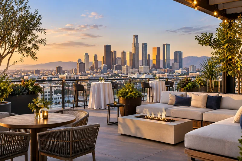 Los Angeles Rooftop Event Venues: DTLA vs. Hollywood vs. the Westside