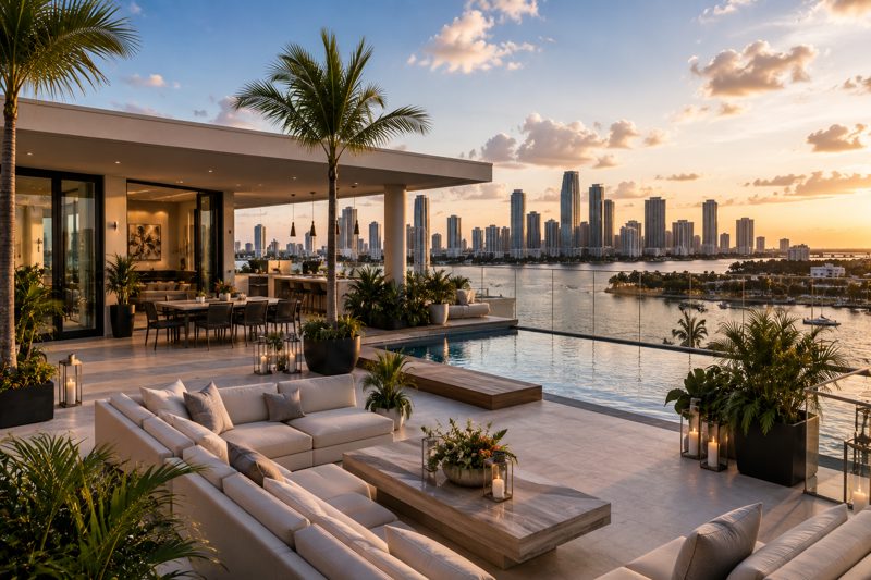 Luxury House Venues in Miami: Private Homes, Estates, Gardens, and Poolside Spaces