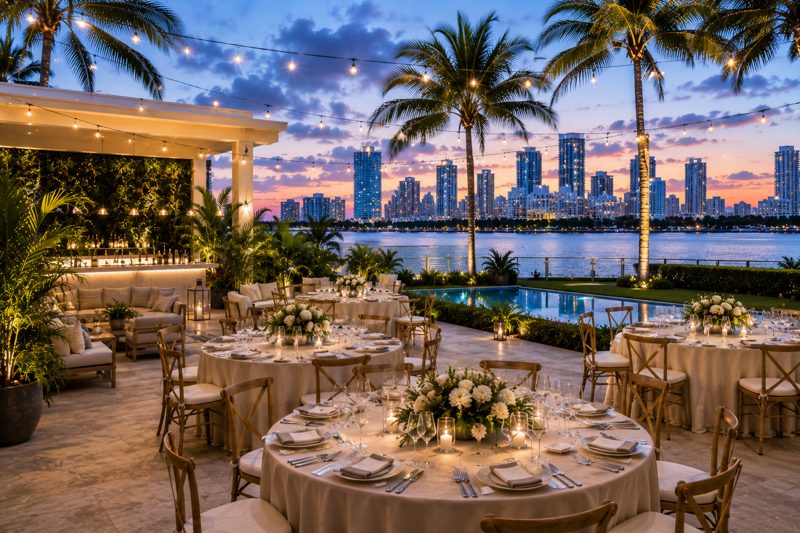 North Miami-Dade residential event spaces, garden venues, private homes, and production-friendly locations