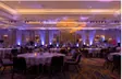 Large event center hall with lighting