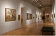 Museum gallery event space with art walls
