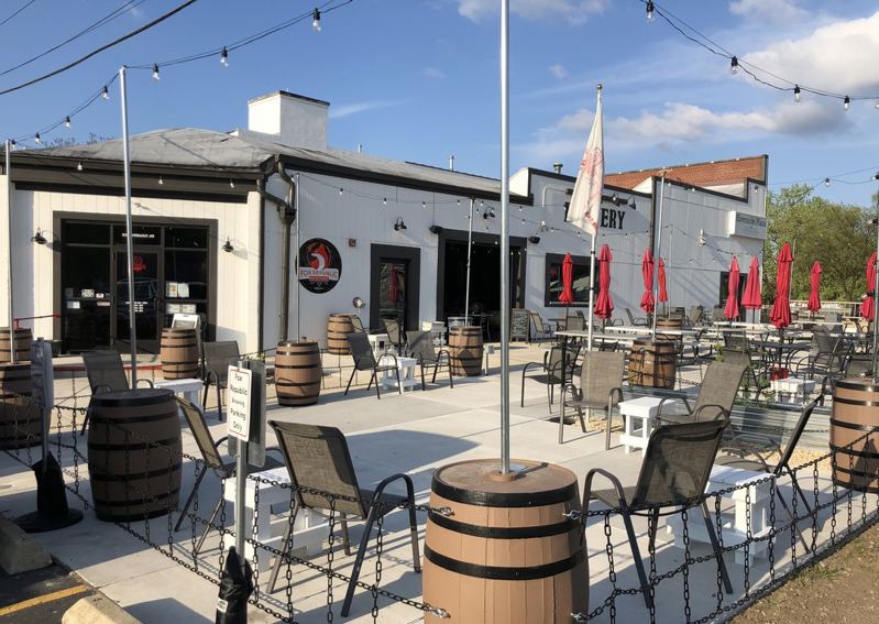 Yorkville Brewery With Private Event Space, Bar Service and Outdoor Gathering Areas