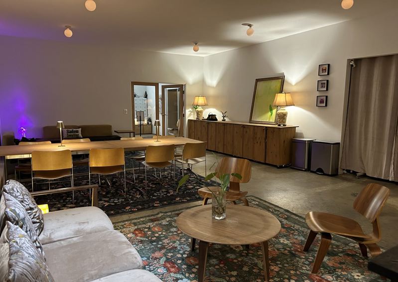 Intimate Chinatown Studio for Meetings, Screenings and Performances in Los Angeles, CA