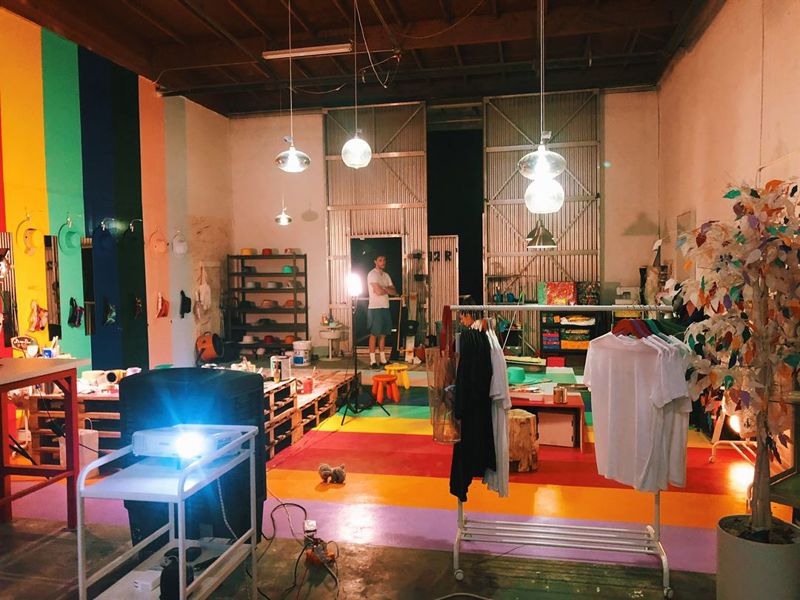 Colorful Palm Springs Creative Studio for Events and Shoots