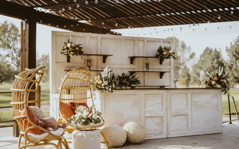 Golf Course Banquet Center With Patio and Outside Catering Flexibility