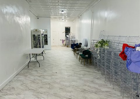 Prospect Lefferts Event Space With Kitchenette, Bar and Backyard