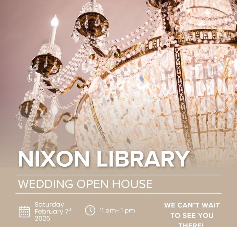 Presidential Library with Rose Garden and Grand East Room Events in Yorba Linda, CA