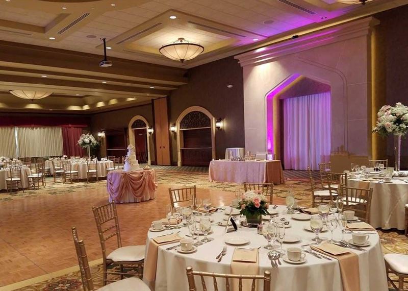 Grand Rotunda Event Center with Veranda and Multiple Meeting Rooms