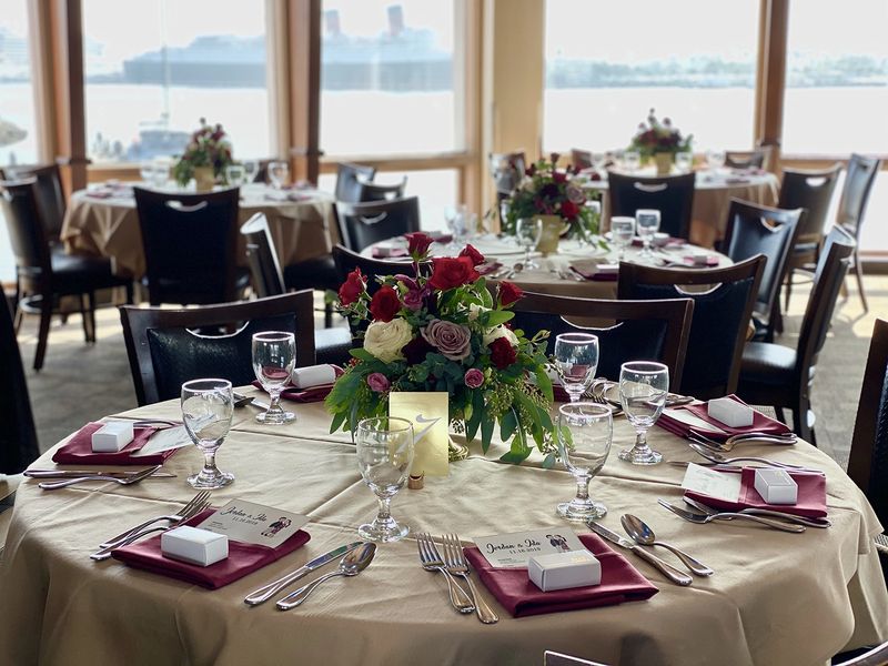 Harbor View Restaurant with Private Dining and Steakhouse Spaces