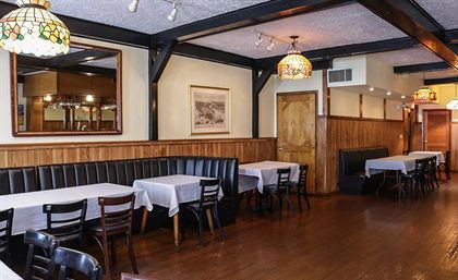 Financial District Tavern With Private Third-Floor Bar and Lounge