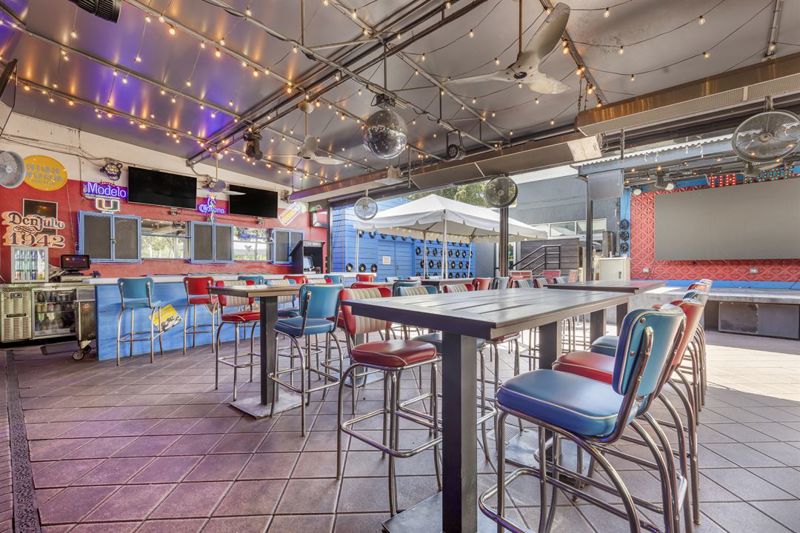 Atlantic Avenue Music Venue with Indoor Stage and Outdoor Patio