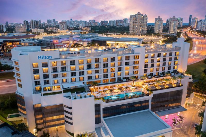 Aventura Hotel Ballroom with Pool Deck and Modern Event Spaces