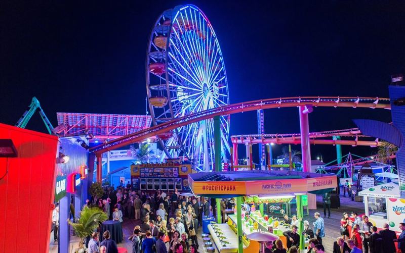 Pacific Park on the Santa Monica Pier amusement park / waterfront event venue in Santa Monica, CA photo