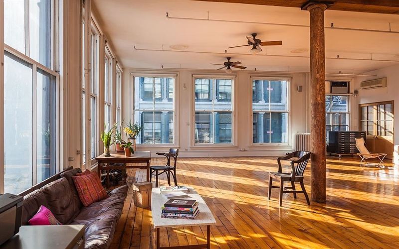 Sunlit Soho Loft in a Historic Cast-Iron Building