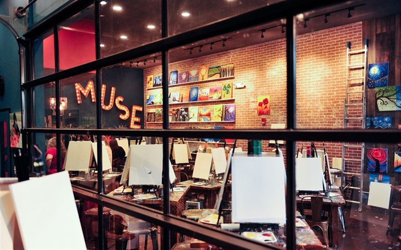 Muse Paintbar - Garden City Party Venue for Group Events