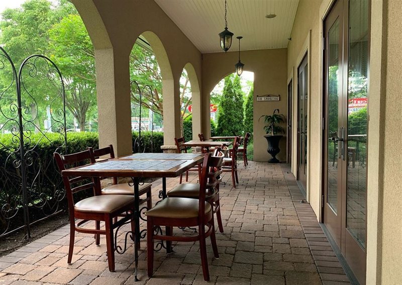 Villa-Style Italian Restaurant With Wine Bar and Outdoor Dining