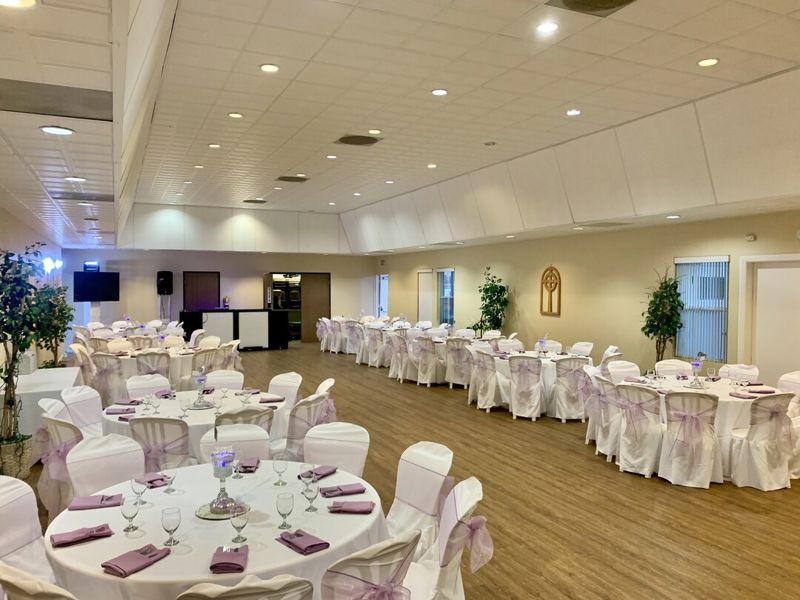 Northridge Banquet Hall with Stage, Parking, and Catering Support