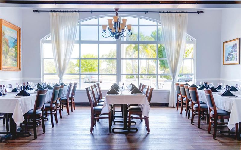 Port Saint Lucie Italian Restaurant with Multiple Private Dining Areas