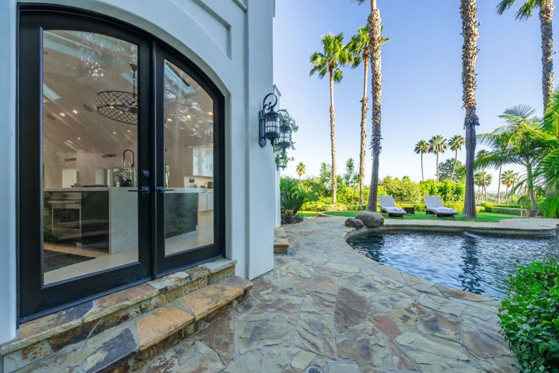 Gated Beverly Hills Estate with Pool, Theater and Jetliner Views