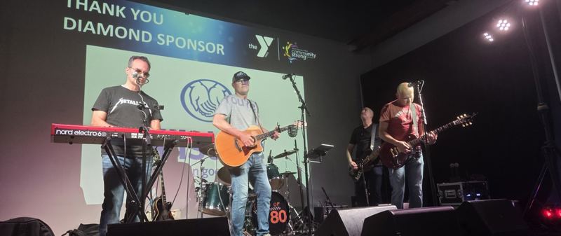 Large Highland Park Event Venue with Stage, Sound and Projectors