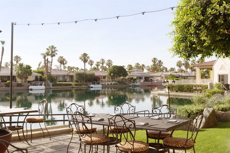 Lakefront La Quinta Boutique Hotel with Event Patio and Dining