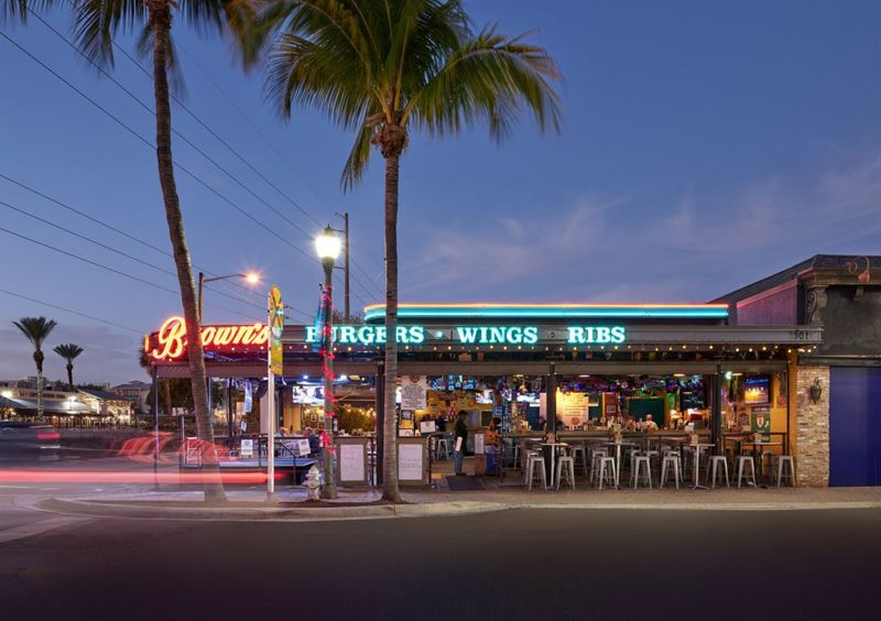Downtown Delray Bar with Live Music and Open-air Event Energy
