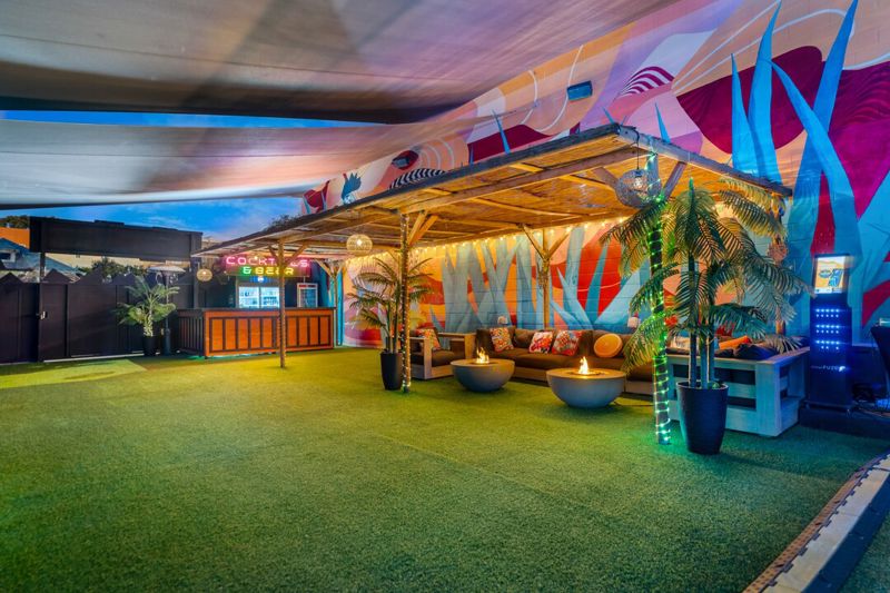 Large Barrio Logan Event Warehouse with Patio and Bars