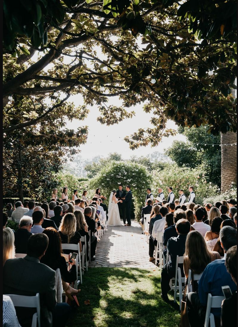Ventura Ranch Garden Venue with Barn, Trees and Orchard Charm