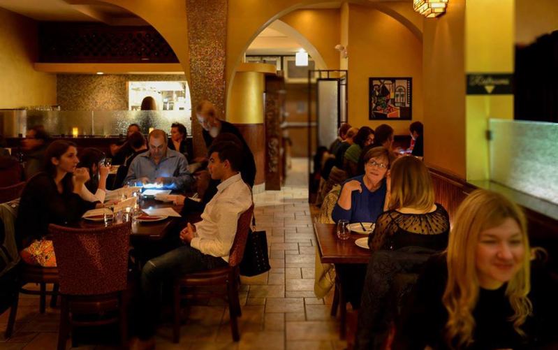 Intimate West Loop Mediterranean Restaurant for Rehearsal Meals and Celebrations