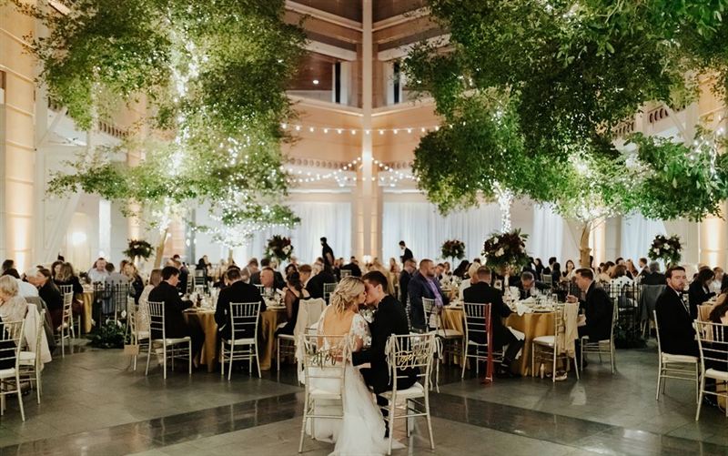 Soaring Glass Atrium With City Views for Elegant Events