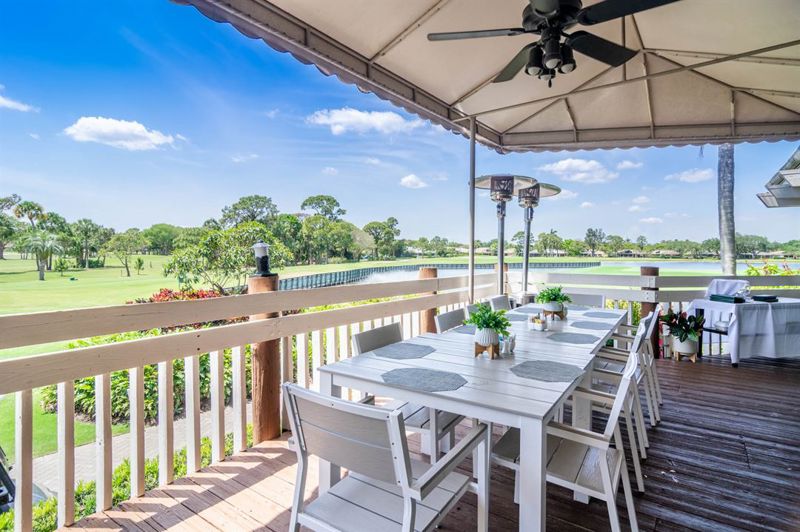 Palm Beach Gardens Club with Ballroom and Golf-course Views