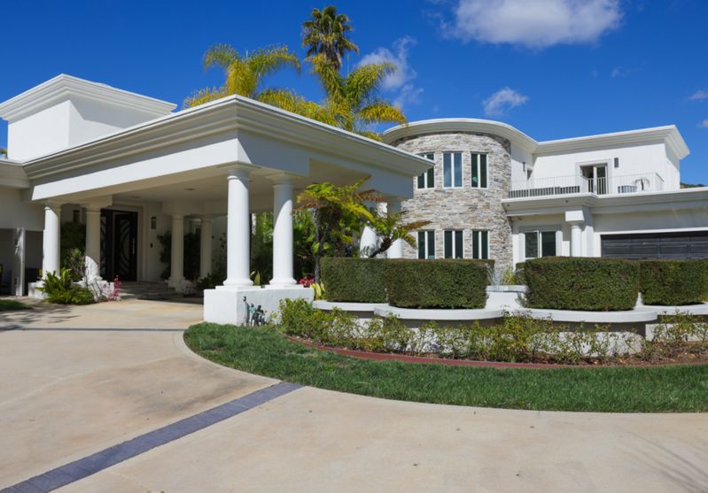 Hillside Wedding Estate with Resort Pool, Tennis Court, Movie Theater