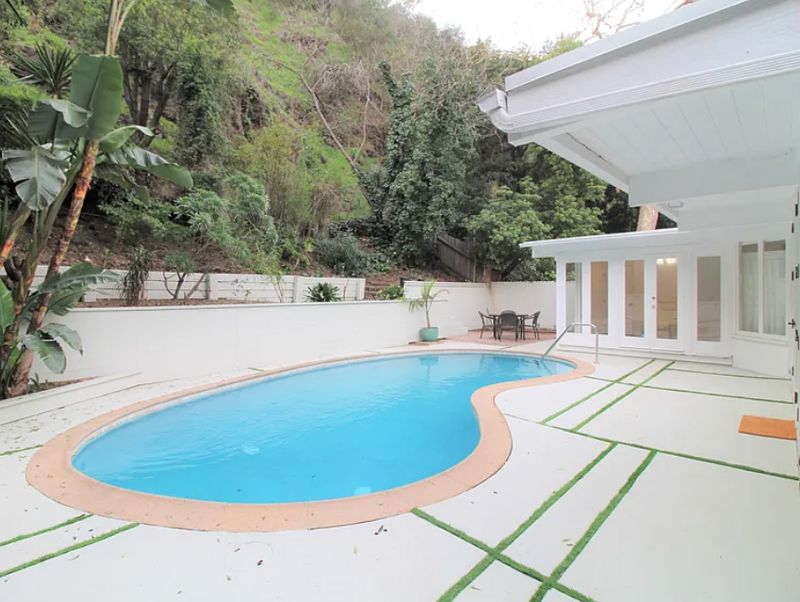 Private Canyon Home with Pool and Mountain Views in Beverly Hills