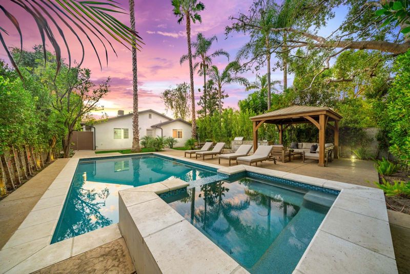 Modern Sherman Oaks Estate with Heated Pool, Spa and Private Backyard