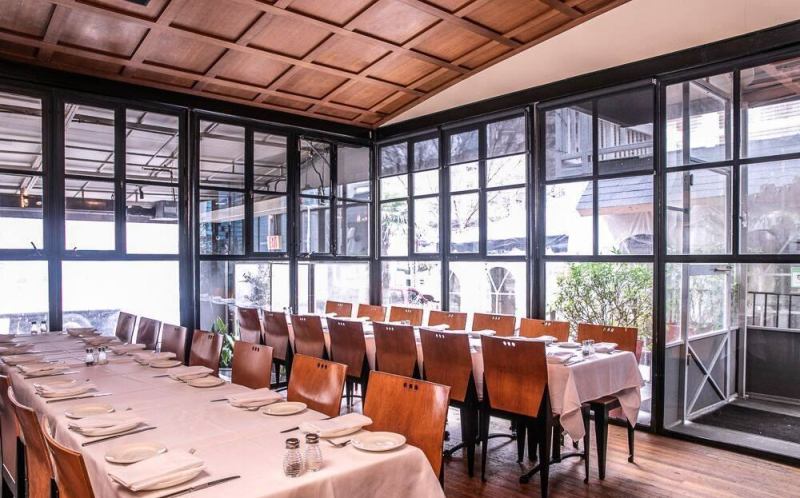 Historic Midtown Bungalow Restaurant With Exhibition Kitchen and Outdoor Patio