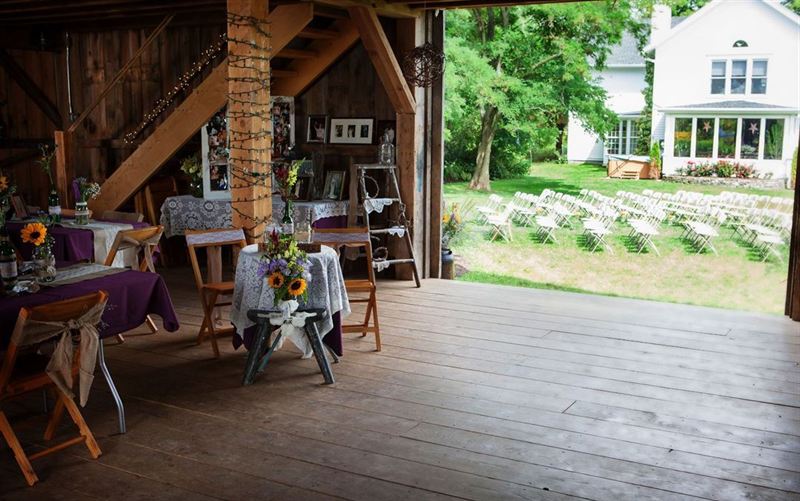 Historic Barn and Victorian Farmhouse for Wedding Weekends