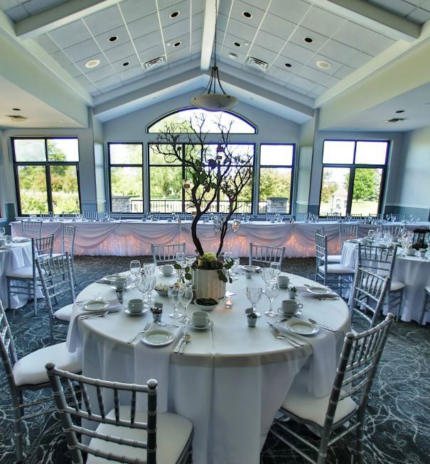 Wood Dale Golf Club with Course Views for Weddings and Luncheons