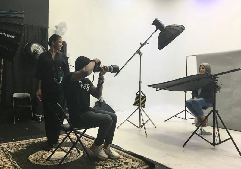 Creative Production Studio with Gallery Hallway, Lounge and Kitchen Area