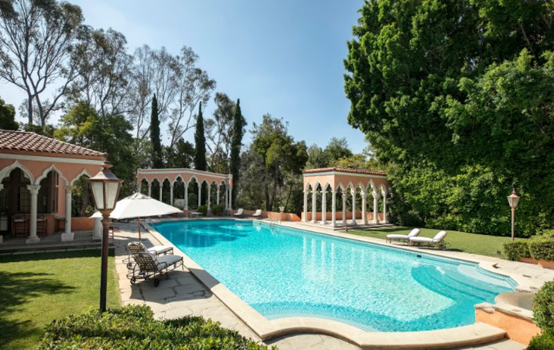 Historic Beverly Hills Mansion with Pool and Film Pedigree