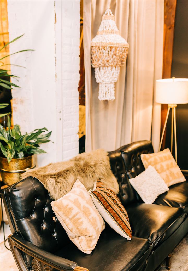 Plant-Filled Glen Ellyn Loft with Vintage Character for Intimate Celebrations