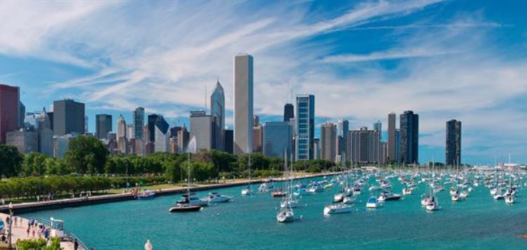 Lake Michigan Sailing Charter with Skyline Views for Intimate Celebrations