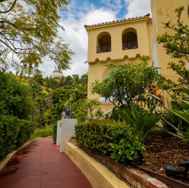 Historic Mediterranean Estate with Pool and Recording Studio