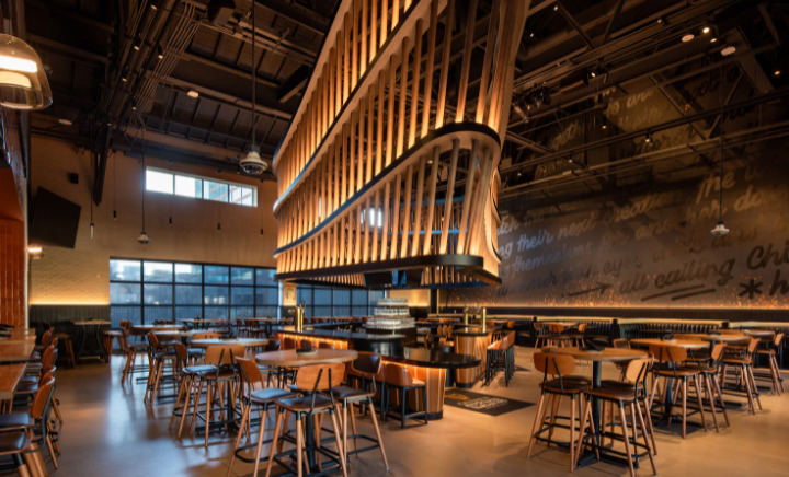 Industrial West Loop Brewery for Company Gatherings and Large Celebrations