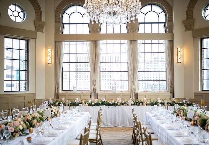 Historic Magnificent Mile Hotel with Ballrooms and Arched Windows