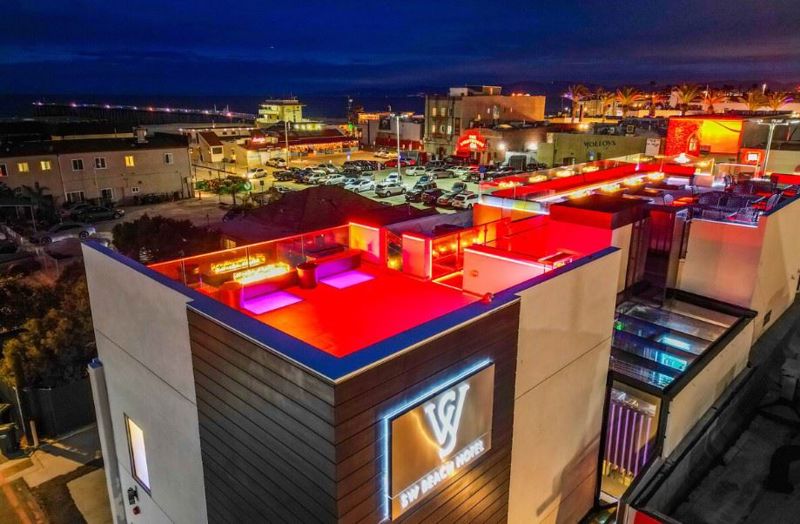 Hermosa Beach Rooftop Venue with City and Beach Views