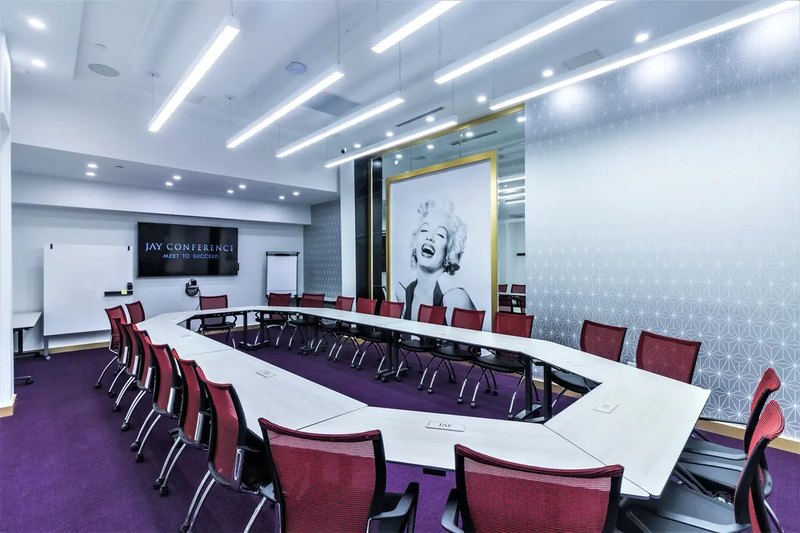 Monroe Room Conference and Event Space for Up to 54 Guests
