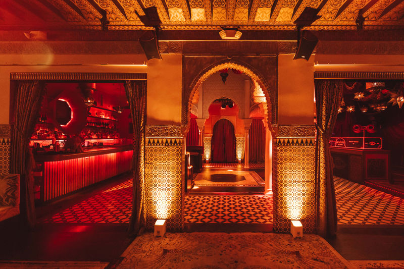 Moroccan-inspired Hollywood Restaurant and Club for Private Events